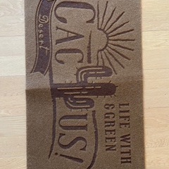 決まりました(*´꒳`*)玄関マット2種の画像