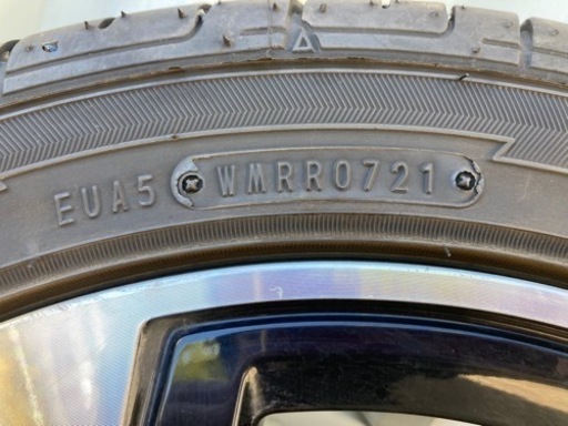 GOODYEAR 165/55R15夏タイヤ　DAIHATSU純正ホイール