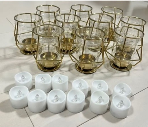 キャンドルホルダー　　ペルルバンドキャンドル