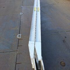 昭和アルミブリッジ　2本　約384cm×47ｃｍ×11ｃｍ 2t 歩み板　はしご　ラダー　重機　農機等 　ユンボの画像