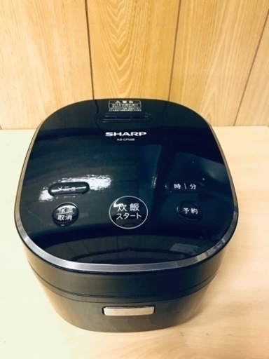 ET1866番⭐️SHARPジャー炊飯器⭐️ 2019年式