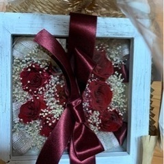 取引中！ブリザードフラワー　ギフト　バラの画像