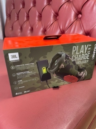 新品未開封 JBLCHARGE5Bluetoothスピーカースクワッド