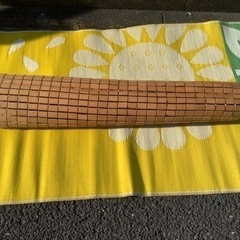 引渡済　孟宗竹敷シーツの画像