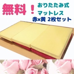 【無料！】東大宮駅近く☆ 現地引取限定！折りたたみ式 マットレス...