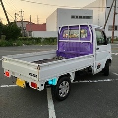 検2年付！H24年式スズキ　キャリィ電光ナンバーパワステ・エアコン付！5MT最大積載量夢いっぱい！トラック野郎！の画像