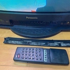 Panasonicブラウン管テレビ（21型）の画像
