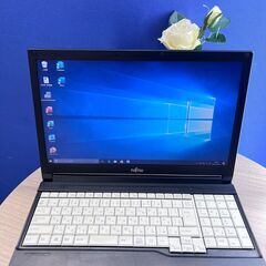 超美品 高速 ノートパソコン 富士通 A576 D006の画像