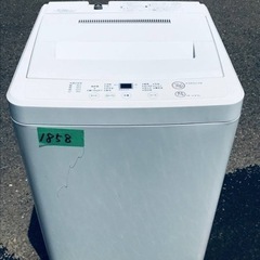 ✨2016年製✨1858番 無印✨電気洗濯機✨AQW-MJ45‼️
