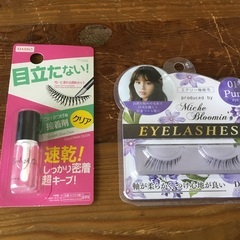 つけまつげ　つけまつげ用接着剤　セット