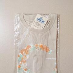 新品 モンベル 半袖 Tシャツ レディース XS montbell お花柄の画像