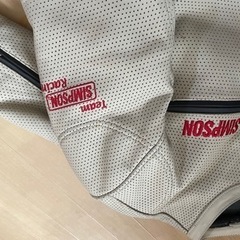 シンプソンパンチングレザー　LL  牛革の画像