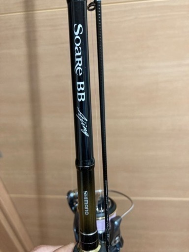 アジングロッド　ソアレbb リールアルテグラ c2000hgs セット