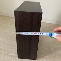 ウッドシェルフ 3個セットの画像