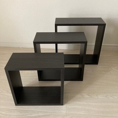 ウッドシェルフ 3個セット
