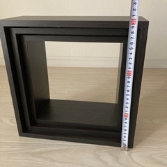 ウッドシェルフ 3個セットの画像