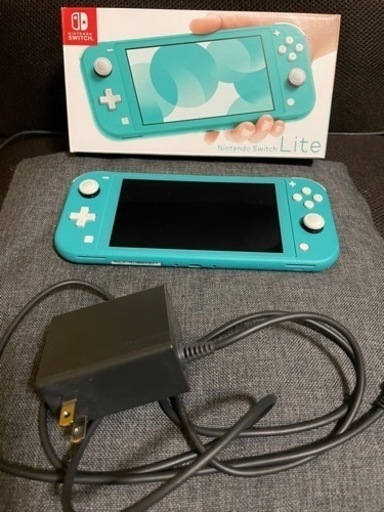 【再投稿】NINTENDO  Switch Lite ターコイズ　（千円値下げしました）