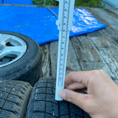 冬タイヤ 155/65R13 BLIZZAK REVO 1の画像