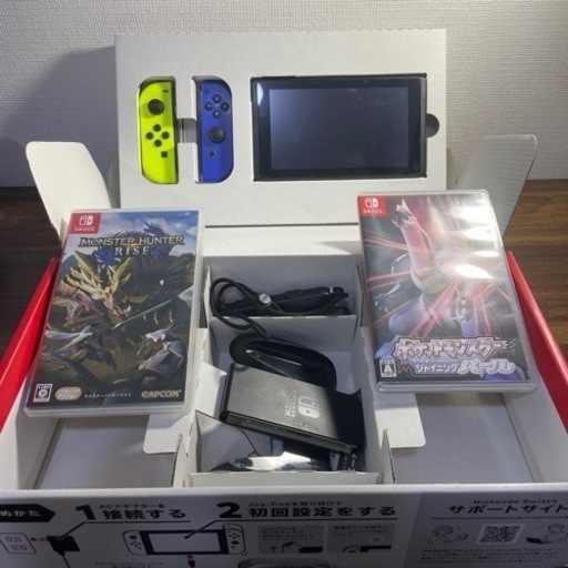 【受渡予定決定】Switchソフト2本＋プロコントローラー【完品】