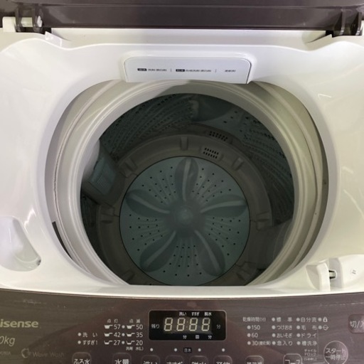 大きい洗濯機★Hisense★2020年★8kg★配達取付け可★K21