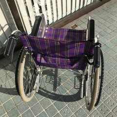 ※終了※KAWAMURA 車椅子 折りたたみ カワムラの画像