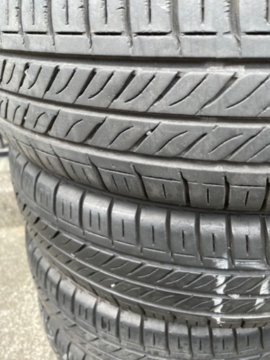 購入者決定　アルミホイール　バリ山サマータイヤ付き4本セット　155/65R14