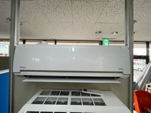 【大特価SALE】日立　６畳用ルームエアコン　標準取付工事込み　リサイクルショップ宮崎屋住吉店　22.7.26ｋ