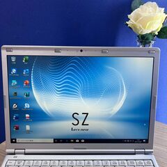 超美品 高速 ノートパソコン Panasonic CF-SZ5 D014の画像