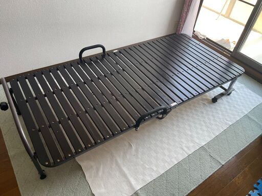 折り畳み　すのこベット　【手渡し】