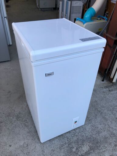 【動作保証あり】Haier 2019年 JF-NC66F 66L チェストタイプ 冷凍庫【管理KRR409】