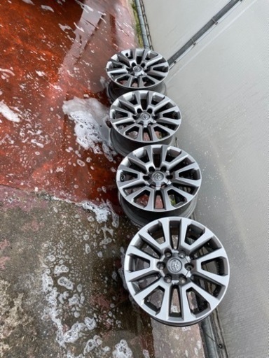 150プラドGフロンティア純正ホイールのみ