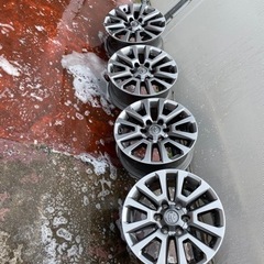 ランドクルーザー プラド150 Gフロンティア純正ホイール クロームメッキ 18 純正 プラド Gフロンティア タイヤホイール ランドクルーザー プラド