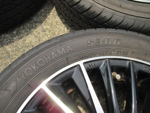 【お渡し決定】中古タイヤ&中古アルミセット 155/65R14 軽自動車 ヨコハマ タント NBOX ムーヴなど