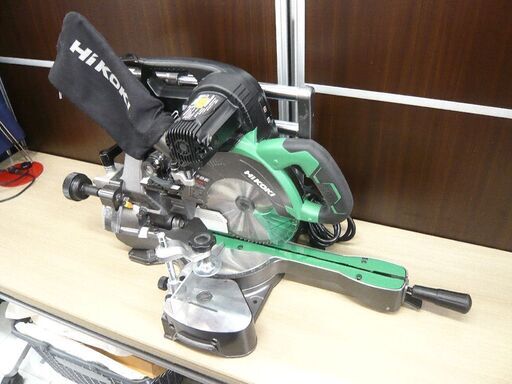 190mm 卓上スライド丸のこ ハイコーキ C7RSHD HiKOKI 2021年製 中古 苫小牧西店