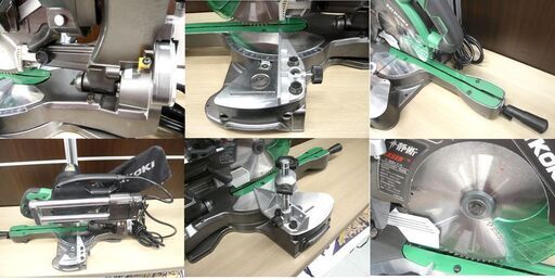 190mm 卓上スライド丸のこ ハイコーキ C7RSHD HiKOKI 2021年製 中古 苫小牧西店