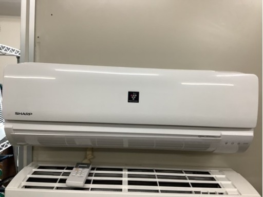 【県内トップクラス価格】シャープ SHARP　ルームエアコン AY-H22N-W [プラズマクラスター7000搭載エアコン]標準取付工事込み　2018年製　リサイクルショップ宮崎屋　佐土原店　22.7.26F