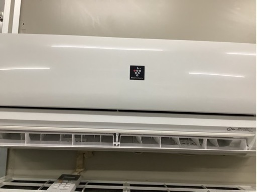 【県内トップクラス価格】シャープ SHARP　ルームエアコン AY-H22N-W [プラズマクラスター7000搭載エアコン]標準取付工事込み　2018年製　リサイクルショップ宮崎屋　佐土原店　22.7.26F