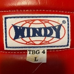 引取り　WINDY ボクシンググローブの画像