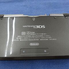 3DS 本体のみ ニンテンドー 動作品 ブラック SDカード2GB付き 3ds 西岡店の画像