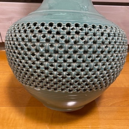 大特化！海光 青山 壺 高さ約63cm