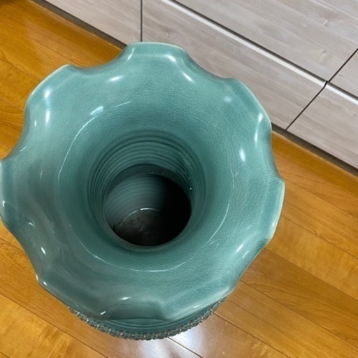 大特化！海光 青山 壺 高さ約63cm