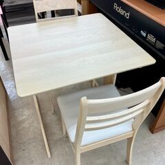 ?未使用 幸家具会館?ダイニング3点セット リビング家具  No1429