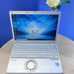 超美品 高速 ノートパソコン Panasonic CF-SZ6 D016の画像