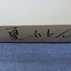 未使用 保管品 西川 合繊掛ふとん 140cm×190㎝ 水色 寝具 西岡店の画像