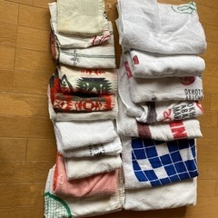 中古　バスタオルタオルセット　無料です