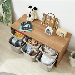 ★値下げしました❗展示品のおもちゃ収納  引出しラック  幅約1...