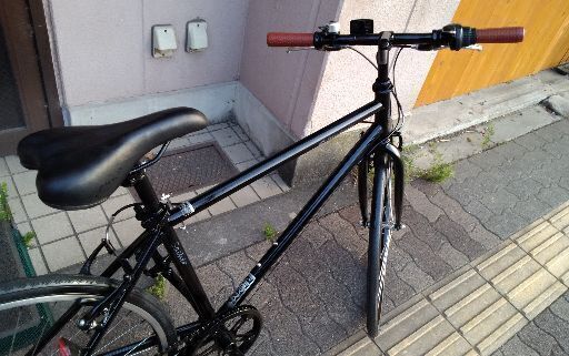 [Joyeux Bicyclette]700c シティークロスバイク 6speed/ブラック