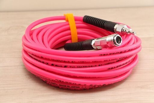 フジマック ウルトラライトホース UL-610P ピンク 内径6mm 外径9mm 高圧 (HD1301kxwY)