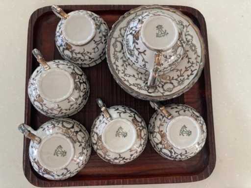 ビンテージBavarla カップ&ソーサーおしゃれ6客セット