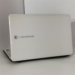 保証付 即使用可 Wi-Fi有 東芝 15インチ ノートパソコン T451/34EW ホワイト 中古良品 Celeron 4GB 無線 Webカメラ Windows10 Office